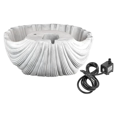 Design Toscano The Peeing Boy Of Brussels Sculptural Shell Basin With Pump - Image 3