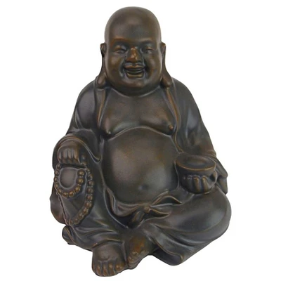 Design Toscano Laughing Buddha Inspired Happy Hotei Statue 2 Design Toscano Laughing Buddha Inspired Happy Hotei Statue - Image 2