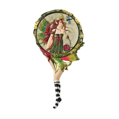 Design Toscano Lochloy House Fairy Looking Glass Hand Mirror - Multicolored 3 Design Toscano Lochloy House Fairy Looking Glass Hand Mirror - Multicolored - Image 3