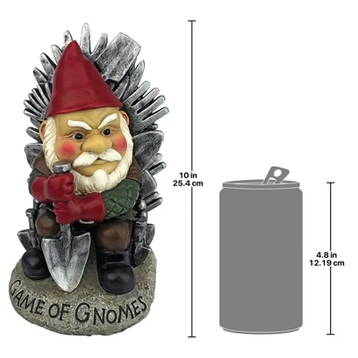 Design Toscano Game Of Gnomes Garden Gnome Statue - Image 6