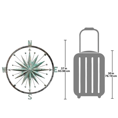 Design Toscano Rose Of The Winds Compass Rose Wall Sculpture - Image 2