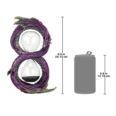 Design Toscano Witness To Time Gothic Dragon Sculptural Sandtimer Hourglass - Image 5