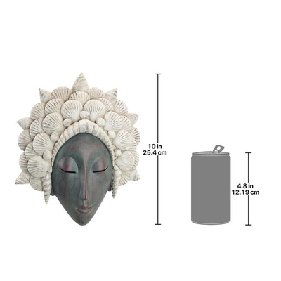 Design Toscano The Seashell Maiden Mermaid Wall Sculpture - Image 4