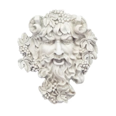 Design Toscano Bacchus, God Of Wine Greenman Wall Sculpture: Medium