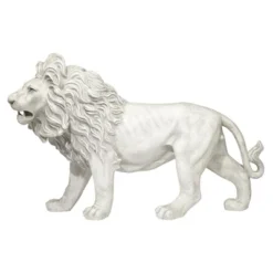 Design Toscano Regal Lion Sentinel Of Grisham Manor Statue: Right Foot Forward