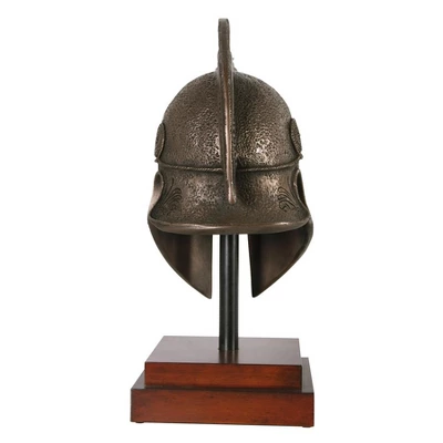 Design Toscano Macedonian Battle Helmet Museum Sculpture - Image 5