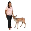 Design Toscano Spotted Deer, Forest Fawn Sculpture - Multicolored