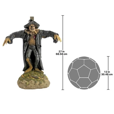 Design Toscano Harvest Of Evil Garden Scarecrow Statue 6 Design Toscano Harvest Of Evil Garden Scarecrow Statue - Image 6