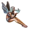 Design Toscano Bird Fairy Cast Bronze Garden Statue: Large