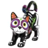 Design Toscano Dia De Los Muertos El Gatto Sugar Skull Cat Statue