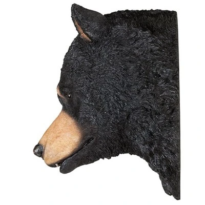 Design Toscano American Black Bear Sculptural Wall Trophy - Image 7
