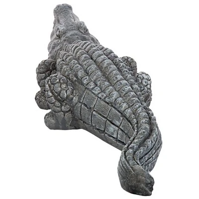 Design Toscano Chomper The Swamp Beast Garden Gator Statue - Image 3