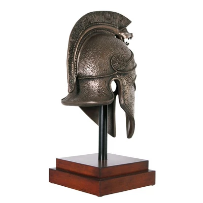 Design Toscano Macedonian Battle Helmet Museum Sculpture - Image 4