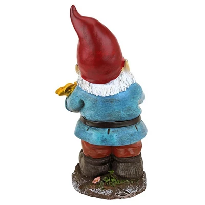 Design Toscano Sunflower Sammy Garden Gnome Statue - Multicolored - Image 4