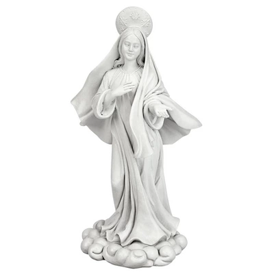 Design Toscano Blessed Virgin Mary Of Unconditional Love Religious Statue By Artist Evelyn Myers Hartley