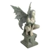 Design Toscano Celtic Inspired Fairy's Perilous Perch Garden Statue: Large