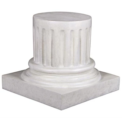 Design Toscano Roman Empire Column Garden Statuary Pedestal: Medium
