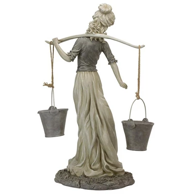Design Toscano Magdalene The Danish Milkmaid Garden Woman Statue - Image 3