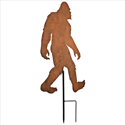 Design Toscano Bigfoot Spotted Metal Silhouette Yeti Garden Stake - Image 2