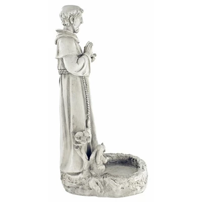 Design Toscano St. Francis Garden Reflection Pool Statue - Image 5