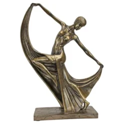 Design Toscano Mistress Of The Dance Art Deco Statue