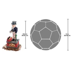 Design Toscano Uncle Sam Cast Iron Mechanical Bank