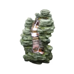 Design Toscano Mineral Point Cascading Garden Fountain - Multicolored
