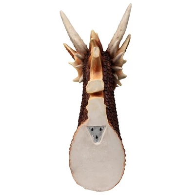 Design Toscano The Ruthless Knavesmire Dragon Trophy Wall Sculpture By Artist Liam Manchester - Image 5