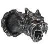 Design Toscano Gothic Gargoyle Cathedral Devil Dog Illuminated Wall Sculpture