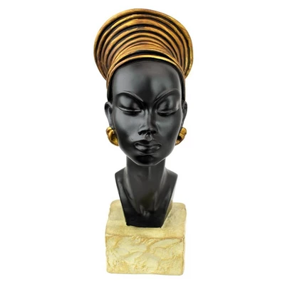 Design Toscano Nubian Kandake Sculptural Bust - Image 2