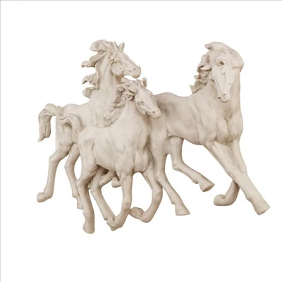 Design Toscano Los Tres Caballos Del Castillo Alomar Wall Sculpture - Image 7
