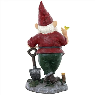 Design Toscano Birdy And Spader The Garden Gnome Statue - Image 4