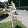 Design Toscano Young Poseidon Sculptural Fountain - Off-White