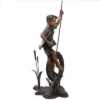Design Toscano Swinging Tommy On His Tire Cast Bronze Garden Statue