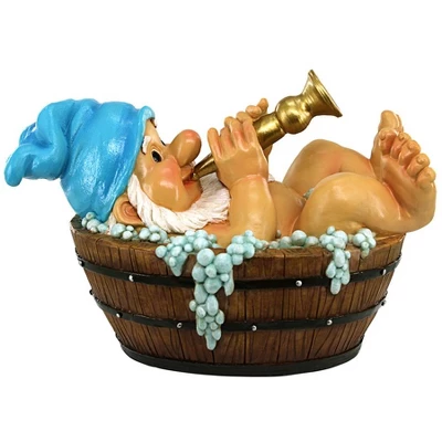 Design Toscano Suds The Squeaky Clean Garden Gnome Statue - Image 2