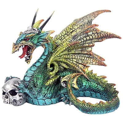 Design Toscano Lord Wykeham S Pet Dragon Statue