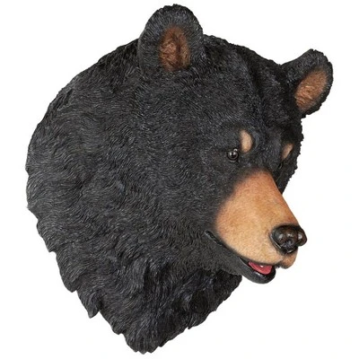 Design Toscano American Black Bear Sculptural Wall Trophy - Image 3