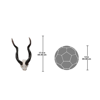 Design Toscano Kudu African Wall Trophy - Image 7