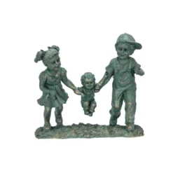 Design Toscano Swing Time: Children Garden Statue