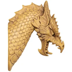 Design Toscano Head Of The Beast Dragon Wall Sculpture: Set Of Two -Design Toscano GUEST b6549fc6 c1ef 46ae 84cc 948149f09492