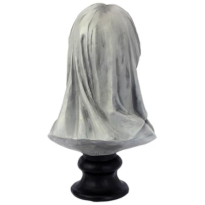 Design Toscano Samhain's Veiled Maiden Of Death Bust Statue - Image 4