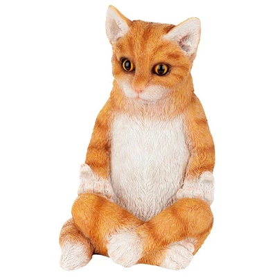 Design Toscano Zen Kitty Meditating Cat Statue - Image 7