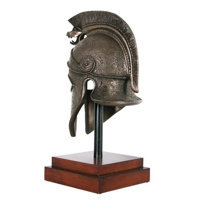 Design Toscano Macedonian Battle Helmet Museum Sculpture - Image 6