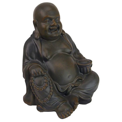 Design Toscano Laughing Buddha Inspired Happy Hotei Statue 1 Design Toscano Laughing Buddha Inspired Happy Hotei Statue