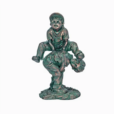 Design Toscano Leap Froggin Playing Boys Garden Statue 1 Design Toscano Leap Froggin Playing Boys Garden Statue