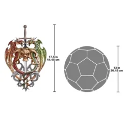 Design Toscano Hell-Bent Dragon Protectors Of The Sword Wall Sculpture -Design Toscano GUEST bc6dc286 d76a 4c2a b44e 6897b695e87e