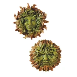 Design Toscano The Somerset Greenwoman & Greenman Sculptures