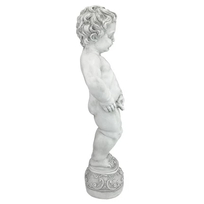 Design Toscano The Peeing Boy Of Brussels Piped Statue - Image 4