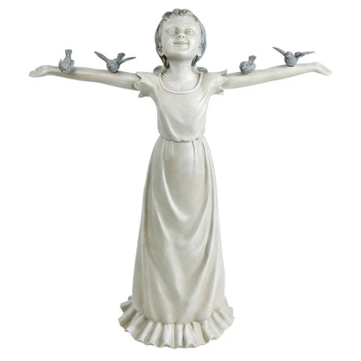 Design Toscano Basking In God's Glory Little Girl Statue: Large - Image 2