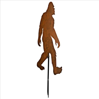 Design Toscano Bigfoot Spotted Metal Silhouette Yeti Garden Stake - Image 6